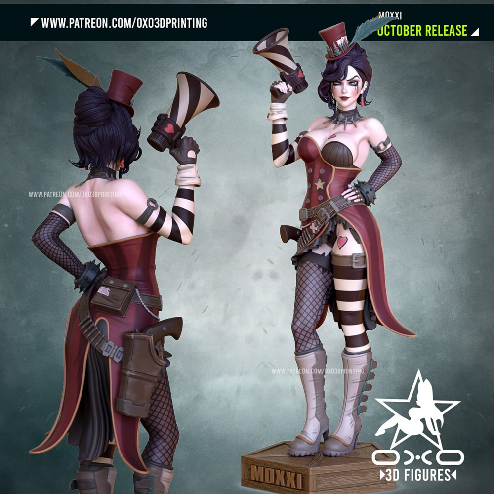 Фигурка Безумная Мокси Mad Moxxi Borderlands nsfw