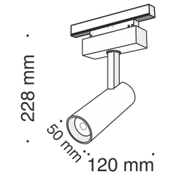 Трековый светильник Maytoni Track lamps TR019-2-10W3K-B