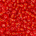 Японский бисер TOHO Round 8/0 (№25), с внутренним серебрением, прозрачный