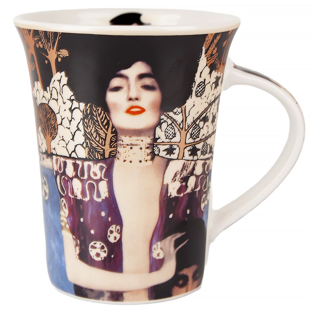 Кружка фарфоровая "Klimt" v= 320 мл (подарочная упаковка)