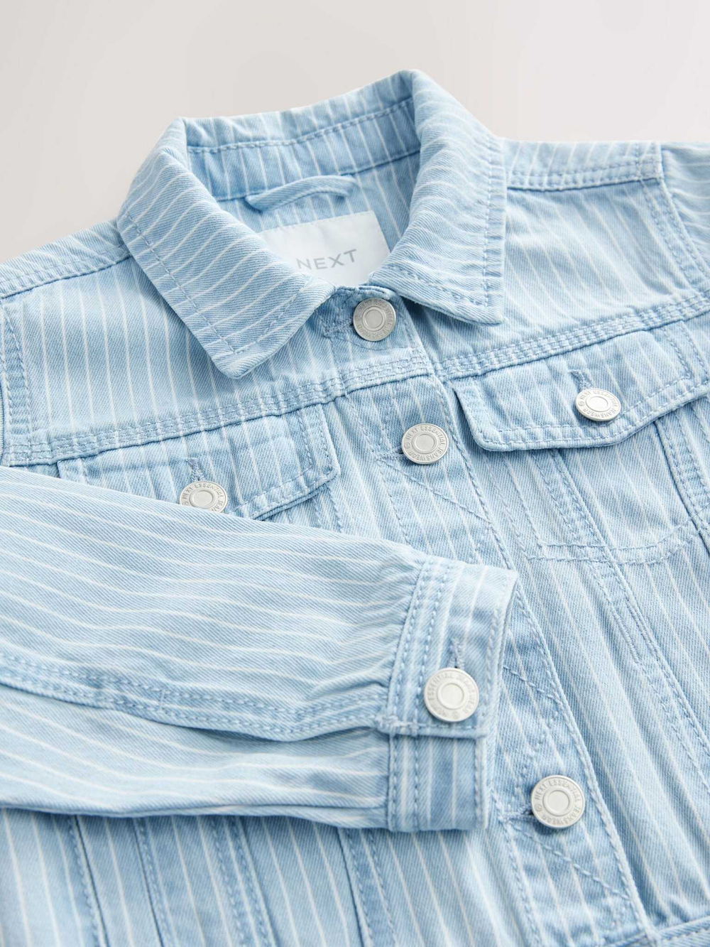 Куртка джинсовая для девочки Next E25-207, Голубой