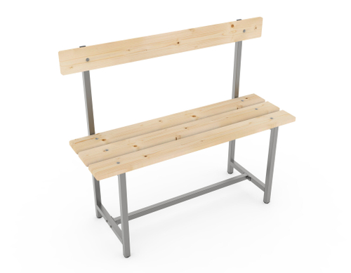 Скамейка для Раздевалки СТ-2 ( со спинкой )