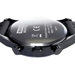 DECATHLON A400 Electronic Movement Silicone Strap Watch Unisex Black Dial