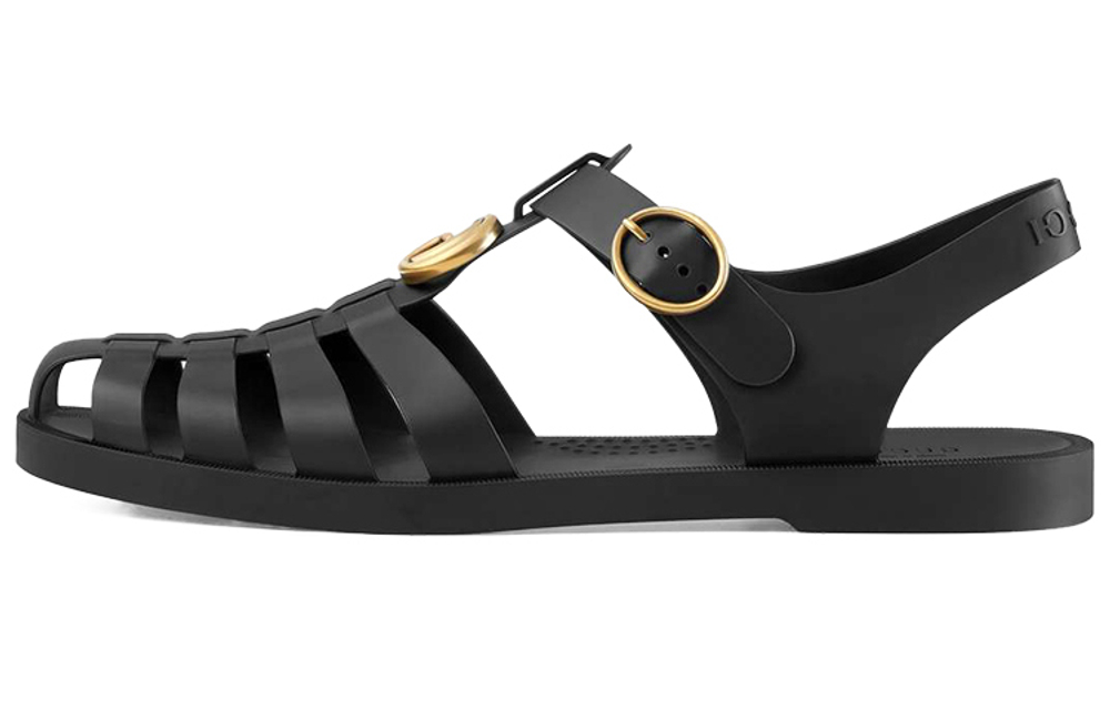 Gucci Sandal "Double G - Black"