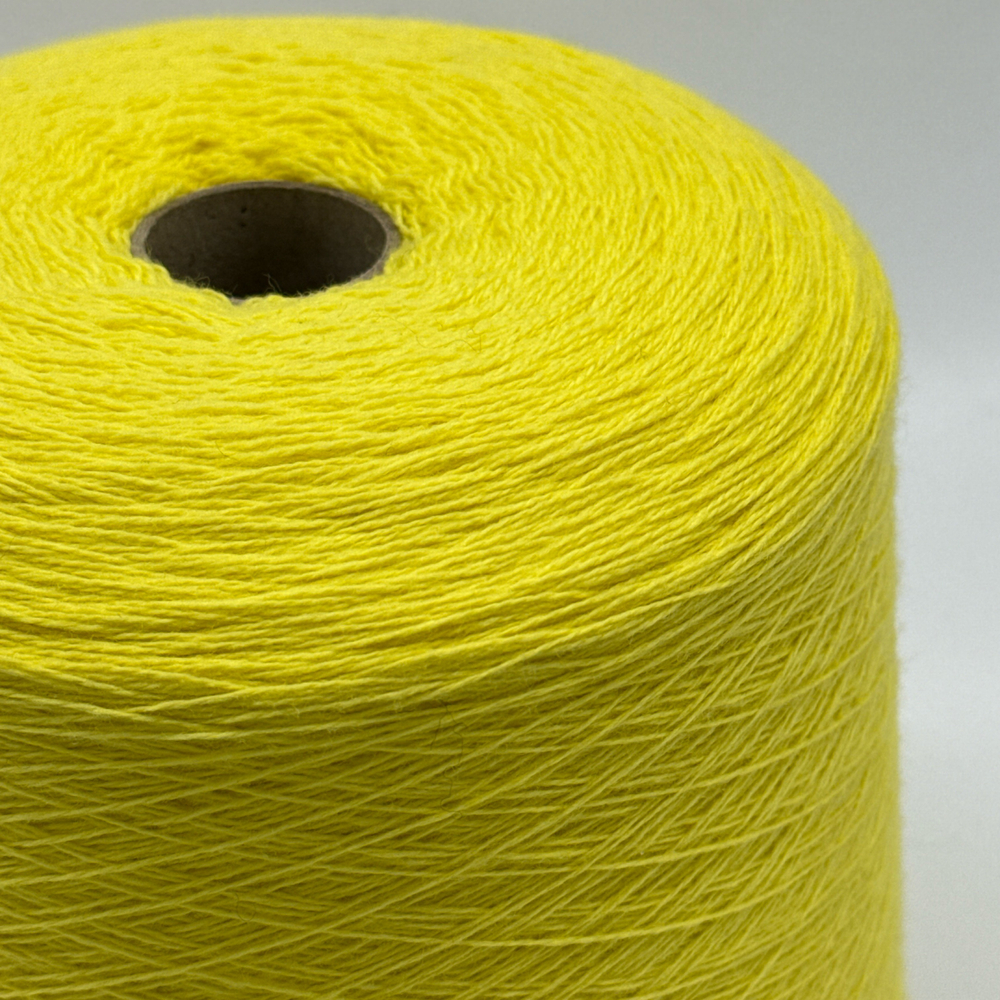 Пряжа Lanecardate Canberra Vintage 2/15,5 (100% шерсть ягнят кардная), 775м/100гр, лимончелло