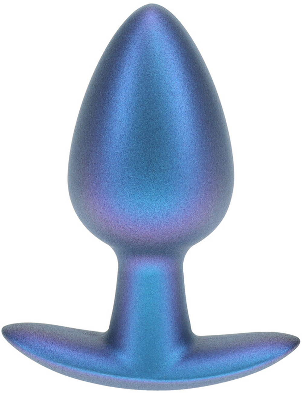 Shots Media Metallic Bl M - Анальная пробка из силикона