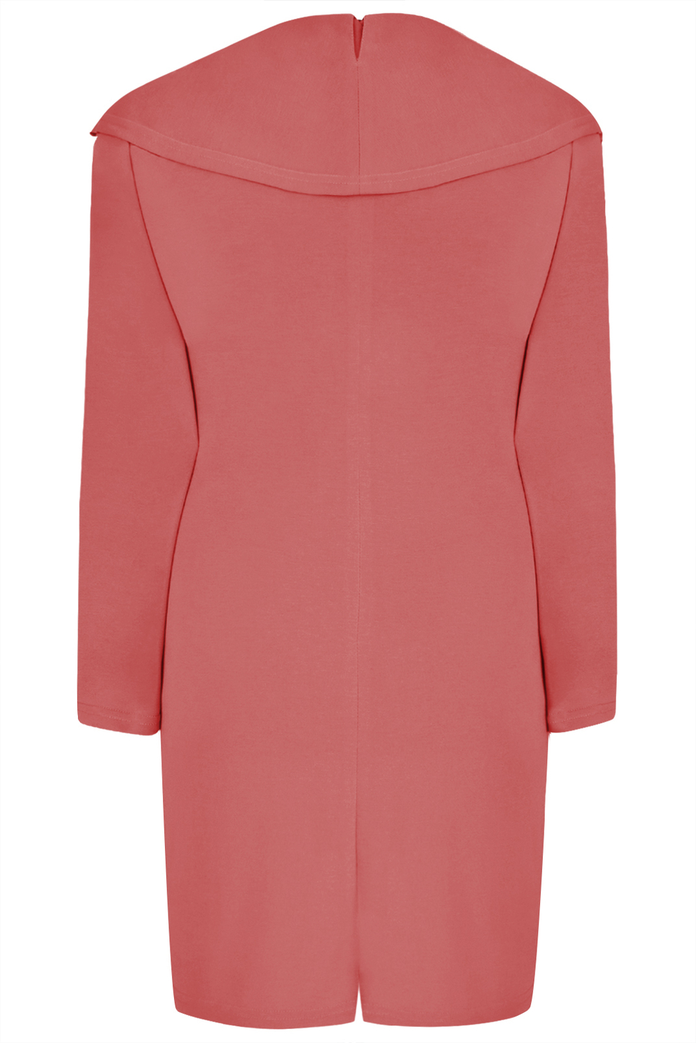 Трикотажное платье 832А, красный #439Кр05832А