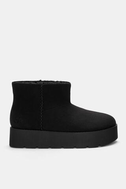 PULL&BEAR УГГИ НА ПЛАТФОРМЕ, ЧЕРНЫЙ