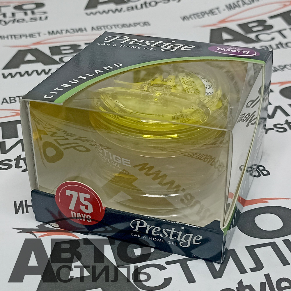Ароматизатор в банке Tasotti GEL  PRESTIGE - Citrusland