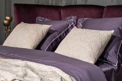 Наволочка декоративная 50x50 Garda Decor Тиара бежевая