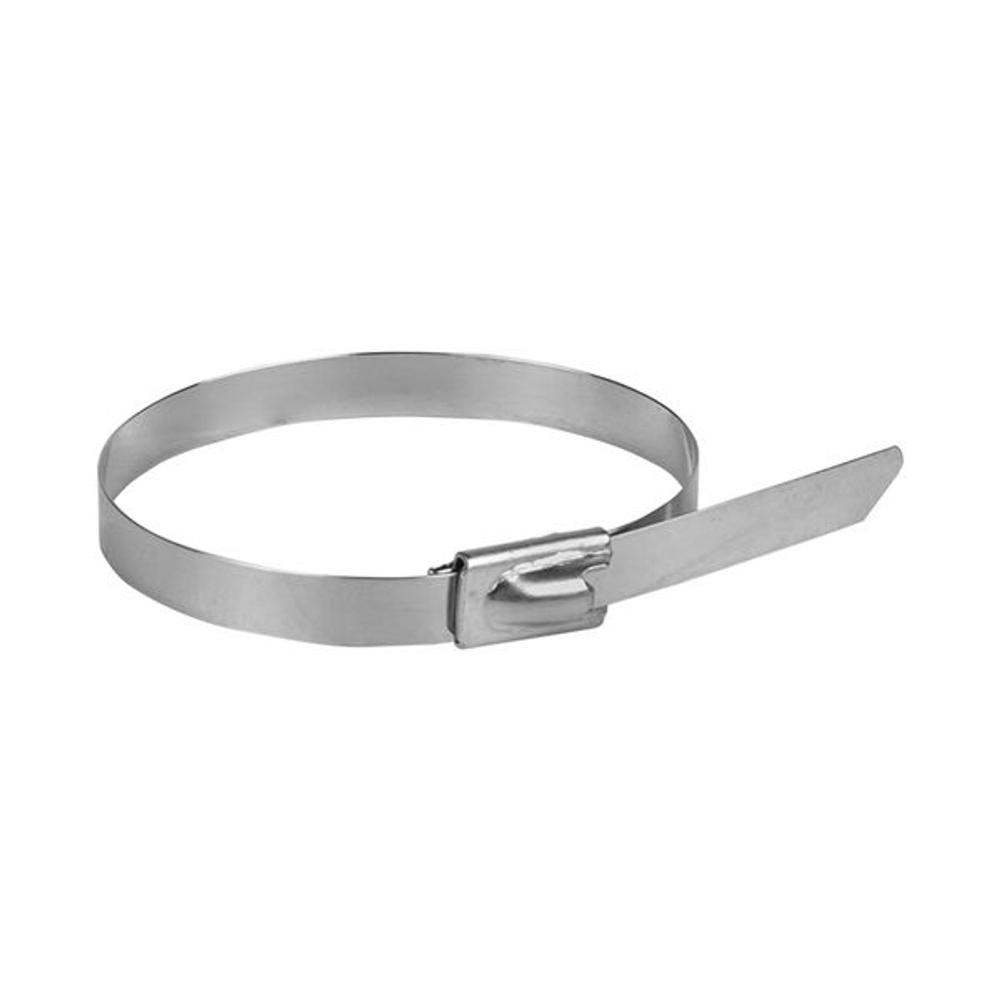 Хомут AISI 304 из нержавеющей стали, 4.6x150 (10 шт.) FlexLock PROxima