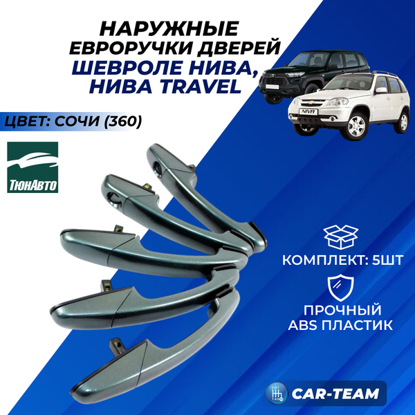 Евроручки дверей на Лада Нива Travel, Шевроле Нива "Тюн-Авто"