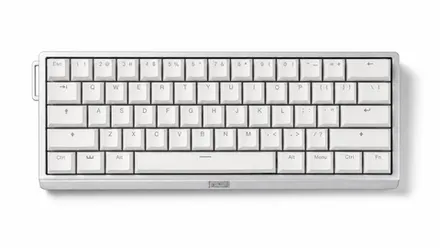 Wooting 60HE v2 Aluminium Platinum Silver