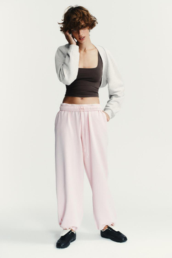 ZARA ТОП С КВАДРАТНЫМ ВЫРЕЗОМ, ТЕМНО-КОРИЧНЕВЫЙ