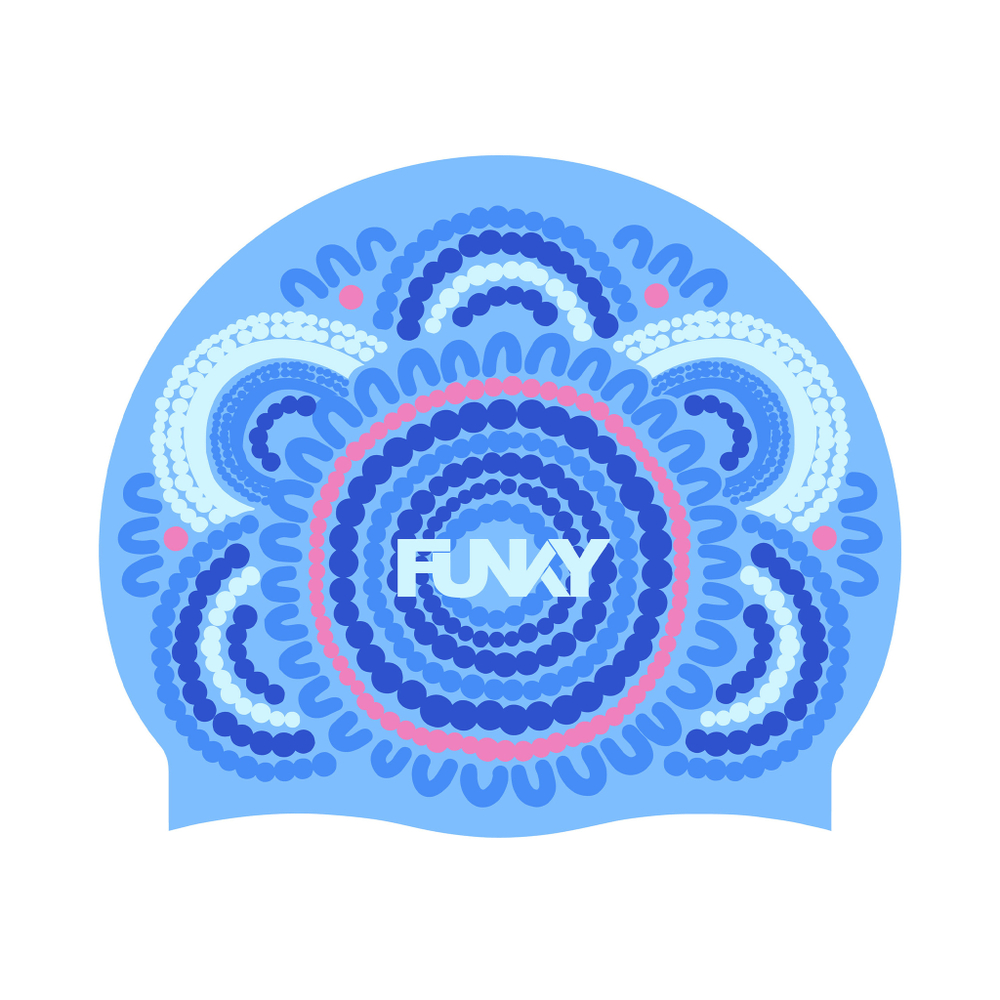 Шапочка FUNKY Bundjalung Blue