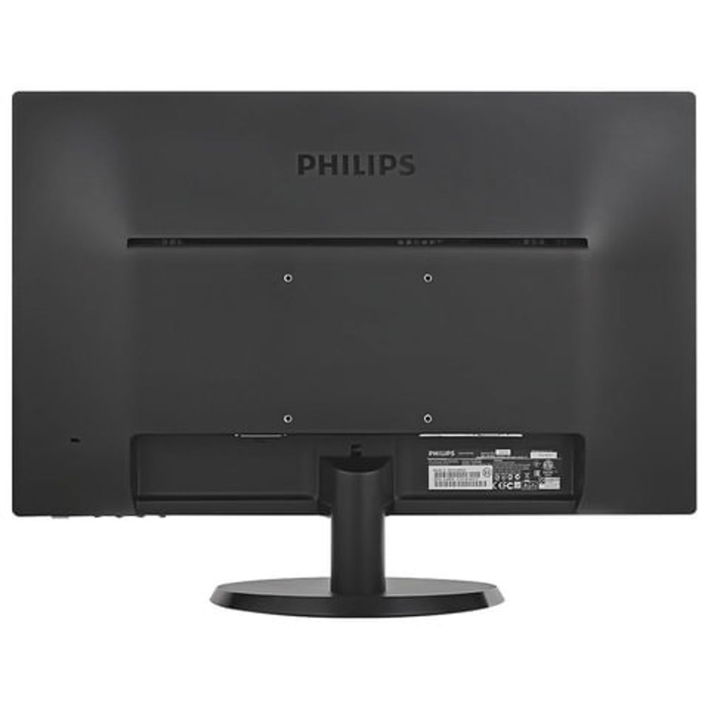Монитор PHILIPS 223V5LSB2 (10/62), 21,5" (55 см), 1920x1080, 16:9, TN+film, 5 мс, 200 cd, VGA, черный