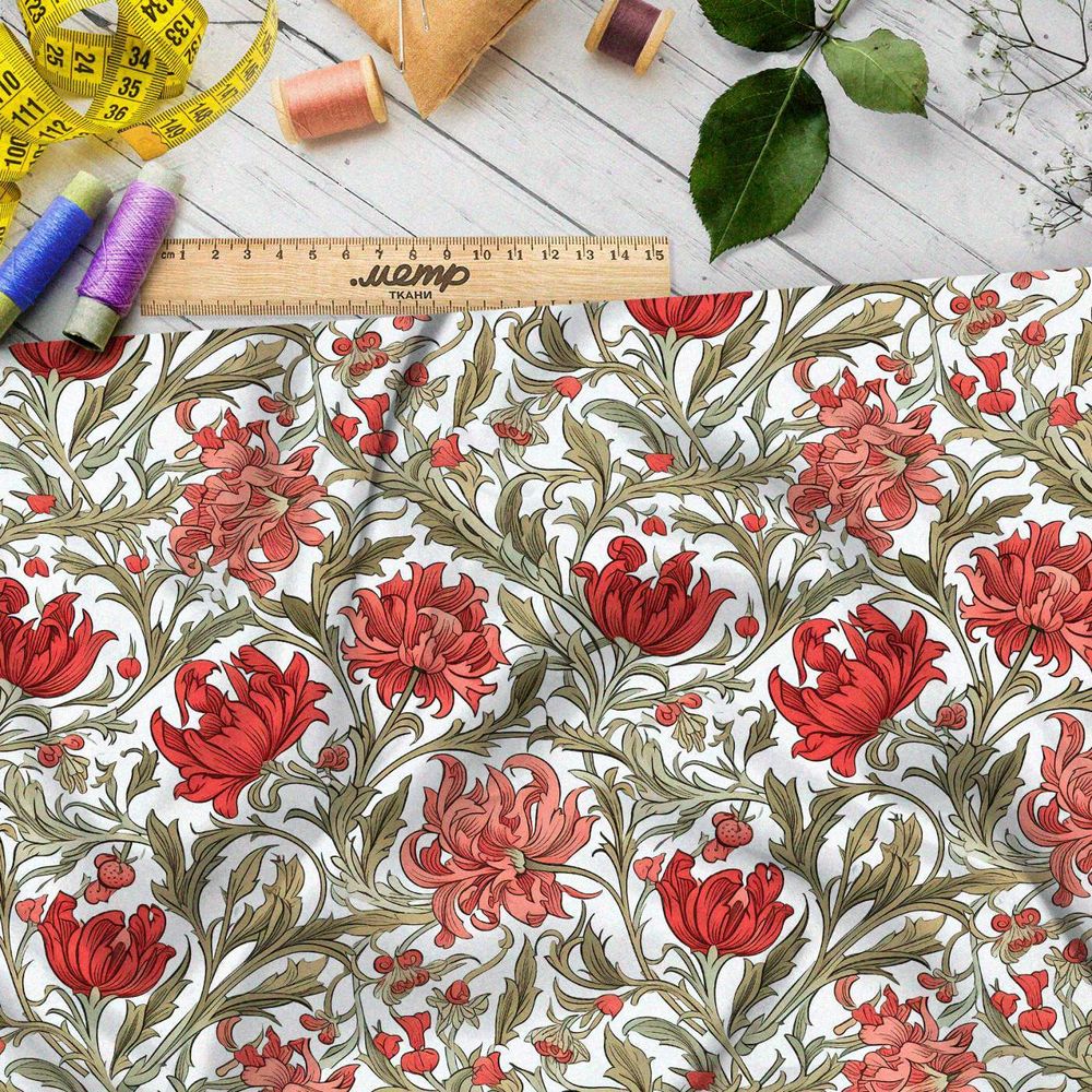 Ткань премиум шифон волшебная иллюзия