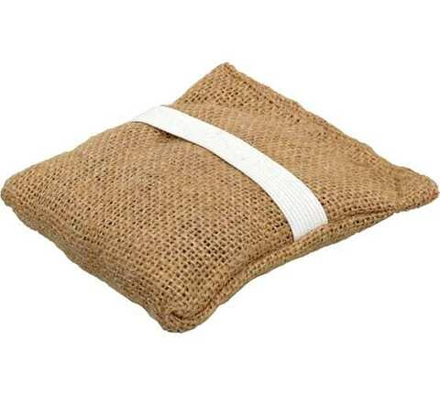 Мочалка джутовая "Дегтярная" с натуральной мыльной стружкой , 100 г "Банные штучки" / 25