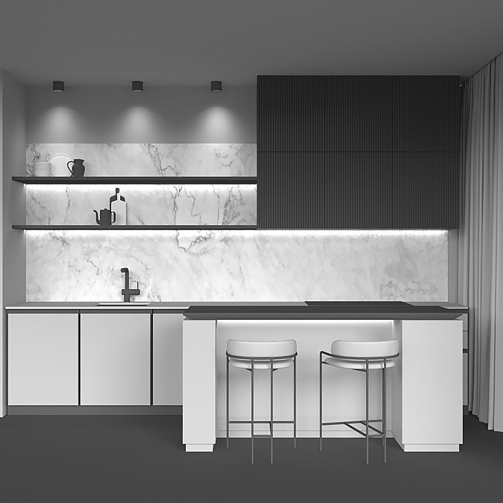 Светильник потолочный светодиодный Maytoni   C064CL-01-15W4K-D-RD-B