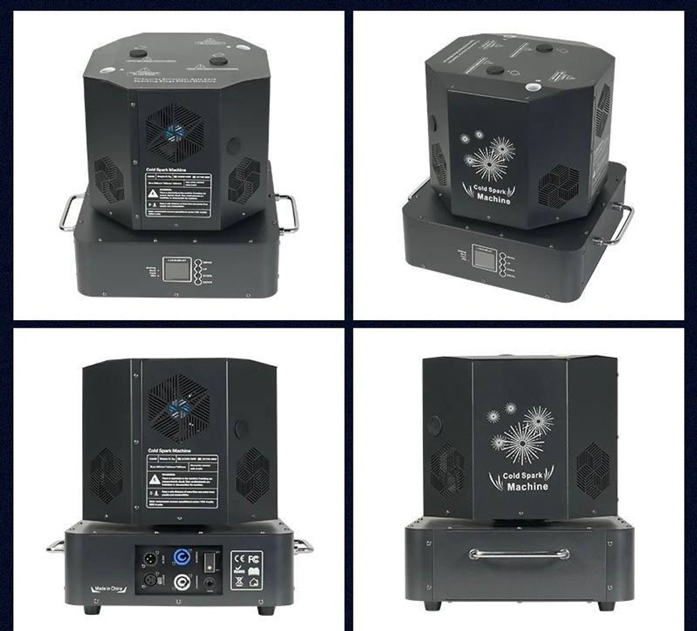 Dual head Spin Cold Spark Machine