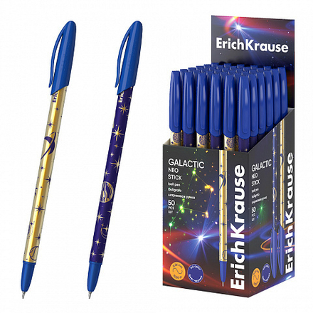 Ручка шар. EK Neo® Stick Galactic 0.7, Super Glide Technology, цвет чернил синий