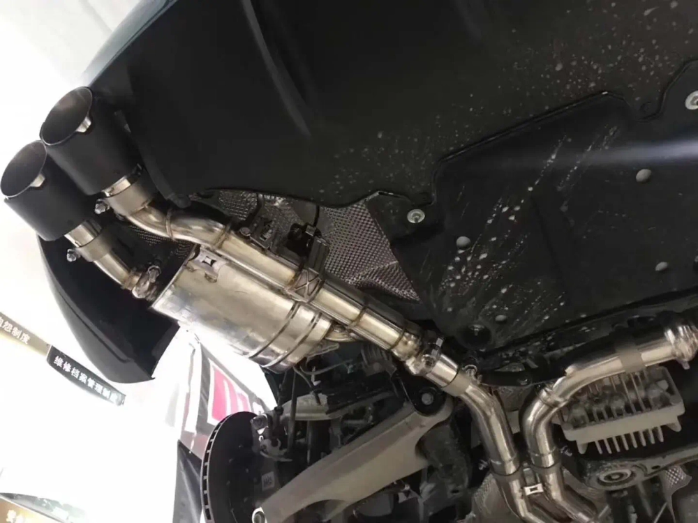 Спортивная выхлопная система с заслонками для Porsche Macan 95B.2 2.0T 2019-2023 Порше Макан