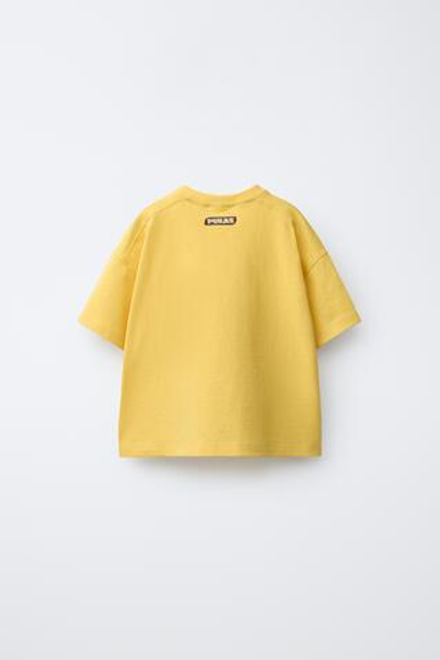 ZARA X PUKAS ФУТБОЛКА PUKA SURF, ЖЕЛТЫЙ