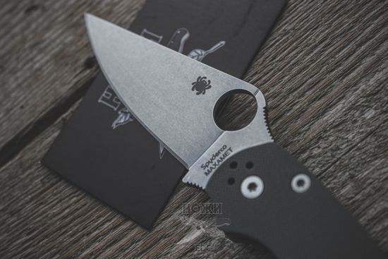 Нож складной Spyderco Paramilitary 2 81GPDGY2 Maxamet c клинком из стали Maxamet, рукоять G10