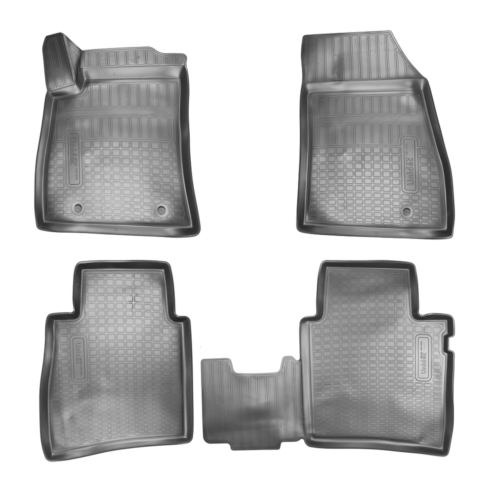 Ковры в салон Norplast/Unidec для Nissan Sentra в кузове B17 (2014-)Полиуретан,Черный, арт.NPA11-C61-630