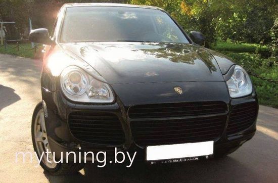 Реснички на фары для Porsche Cayenne 955