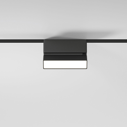Магнитный трековый светильник Elektrostandard Flat Magnetic 85092/01 черный