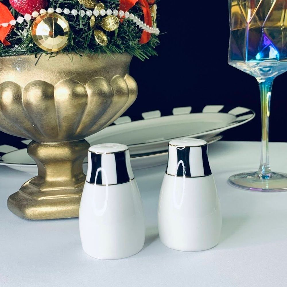 Lenardi 205-367 Набор солонок ЖАКЛИН в под.уп.(х48)Фарфор