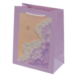 GAEM Пакет подарочный (бумага 210г/м2, блок микс 12шт), L18 W10 H23 см, 4в.