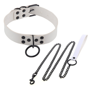 Чоккер с поводком