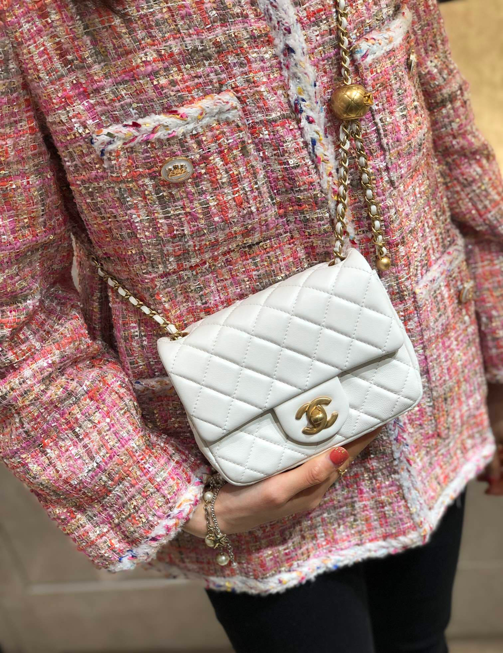 Chane1 Mini Flap Bag 18 cm