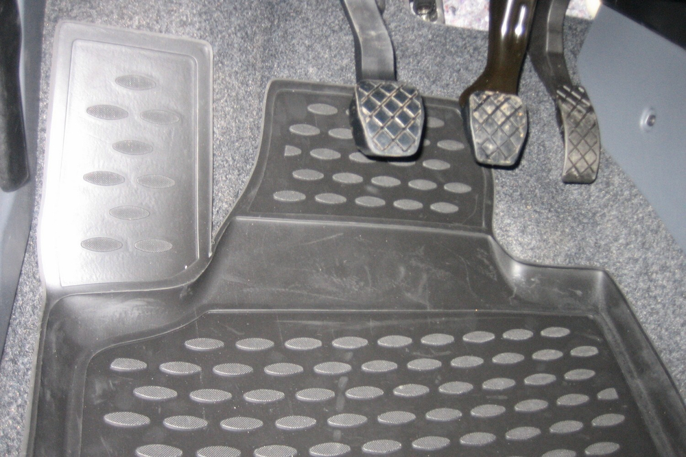 Коврики Standard, в салон SEAT Ibiza 2008-  ун., 4 шт. (полиуретан, чёрные) Element.NLC.44.03.210