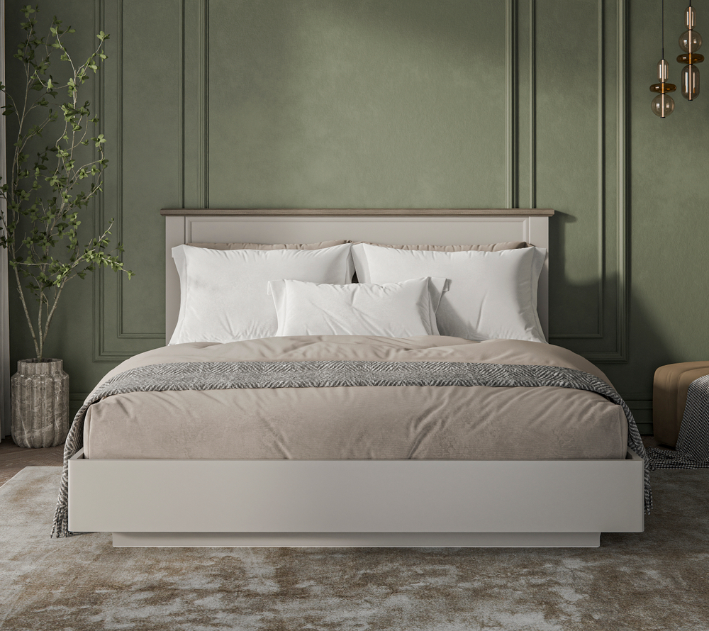 TOSCANA NEW, Кровать 180 с подъемником. Цвет ПЕРСИДСКИЙ ЖЕМЧУГ/КАНЬОН