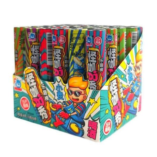 Музыкальная конфета с пищалкой и драже, 11 гр (Китай)