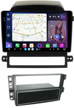 Магнитола для Chevrolet Captiva 2006-2011 (перенос БК вниз) - FarCar XXL022M монитор 9.5" 2K QLED на Android 14, TS20, 8+256Гб, CarPlay, 4G SIM-слот