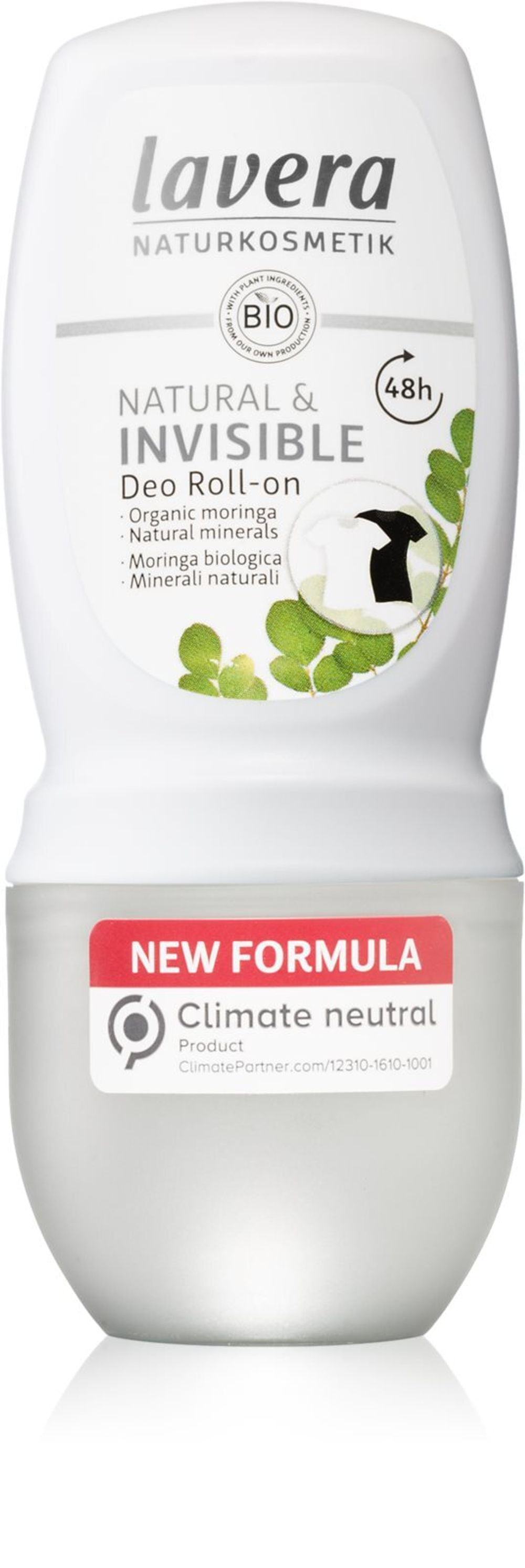 Lavera Natural & Invisible - шариковый дезодорант /   50  ml  / GTIN 4021457638901