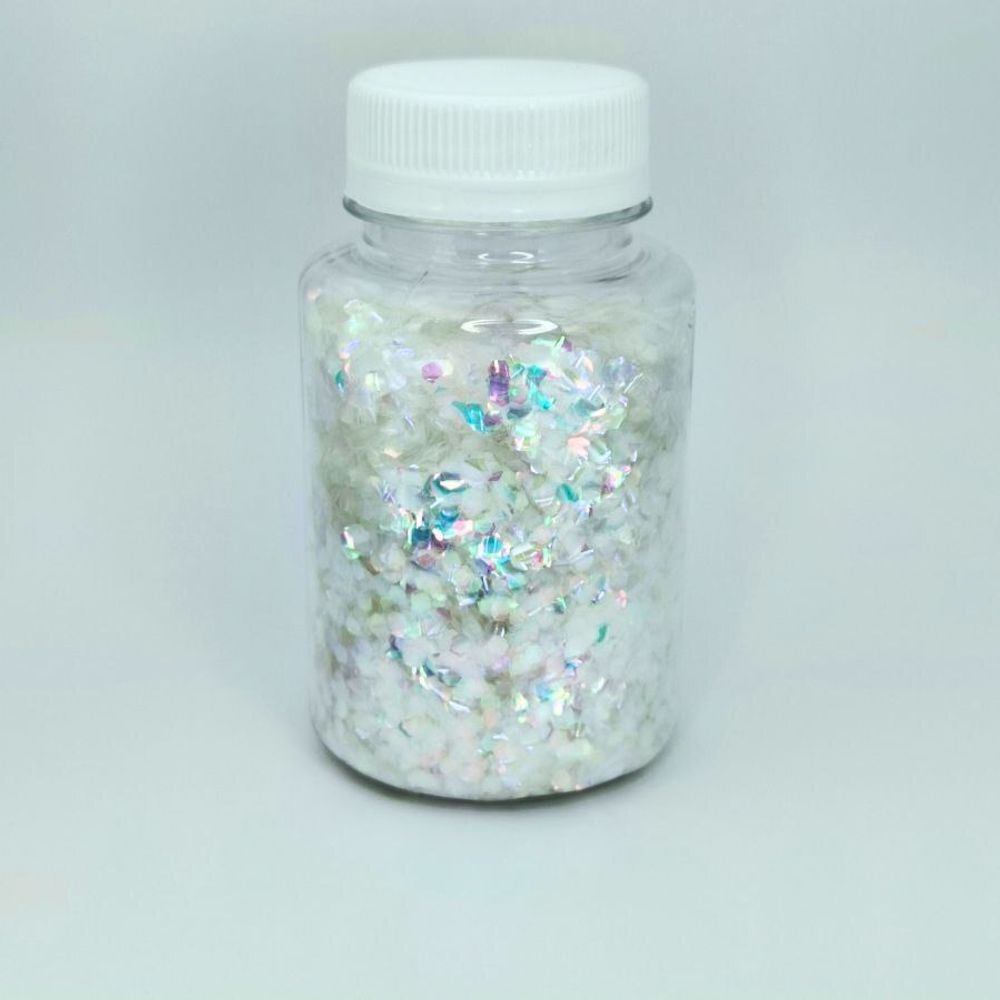 Чешуйки изогнутые прозрачные Хамелеоны 15 - для литья изделий из смолы, творчества, рукоделия, декора, украшения...