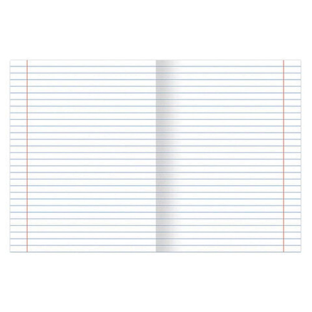 Тетрадь 18 л. КОМПЛЕКТ 10 шт. BRAUBERG "КЛАССИКА", линия, обложка картон, ЗЕЛЕНАЯ, 106659