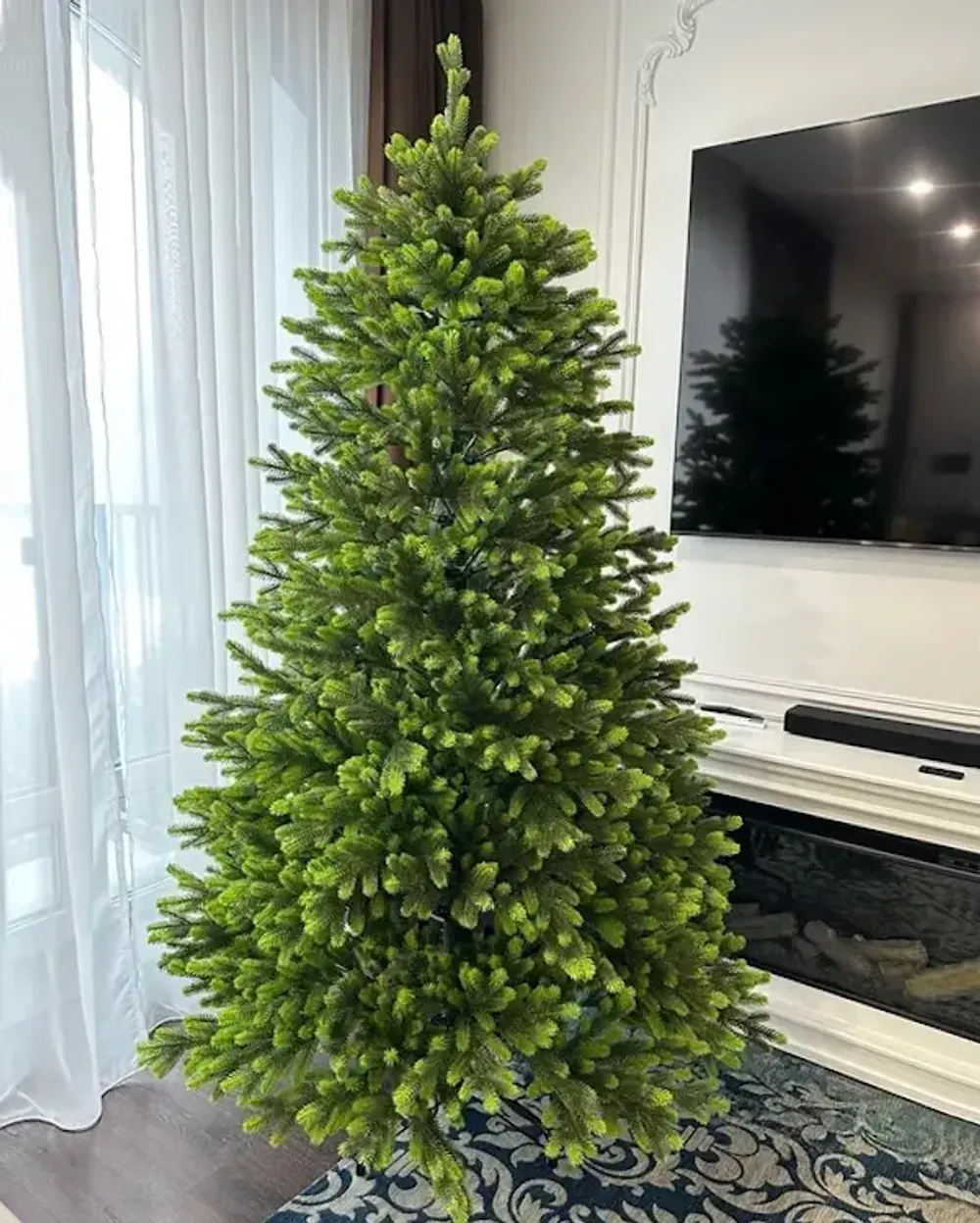Ель искусственная «Мисхор» (Литая хвоя) 210 см / 2.1 м