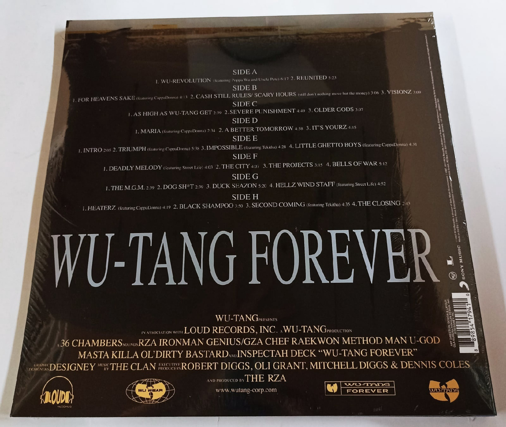 Виниловая пластинка Wu-Tang Clan Wu Tang Forever