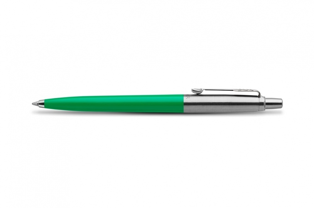 Шариковая ручка Parker Jotter, цвет GREEN, цвет чернил синий, толщина линии M , в подарочной коробке