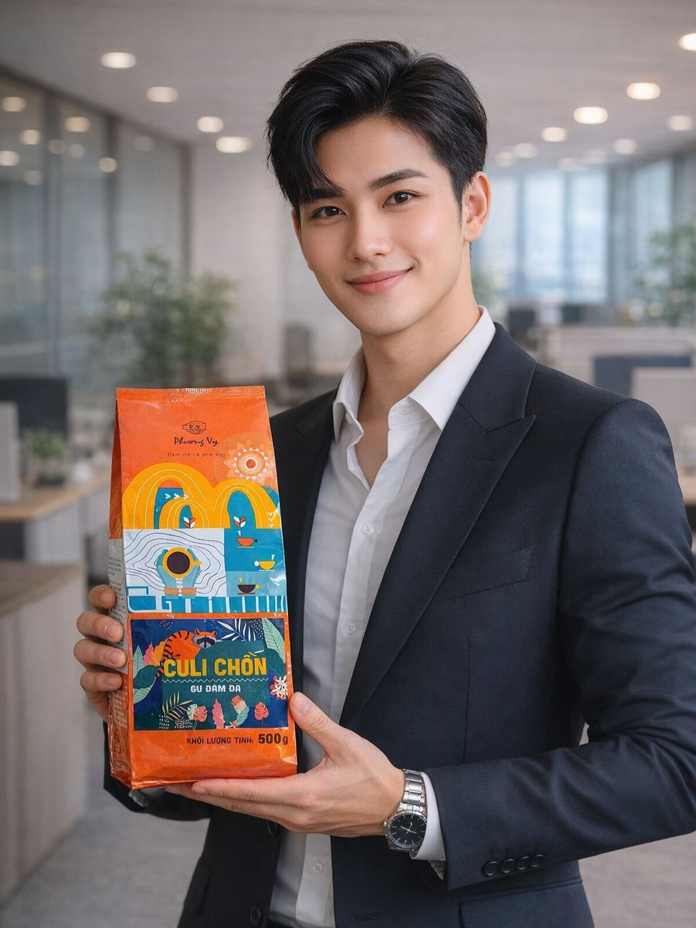 Кофе молотый вьетнамский Culi Chon Phuоng Vy, 500г