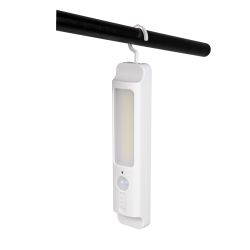 ULM-F47-0.9W-4500K-3AAA SENSOR IP20 IVORY Светильник светодиодный для мебели с датчиком движения. Питание 3ААA не в-к. 200x42x36.5мм. 150Lm. ТМ Uniel