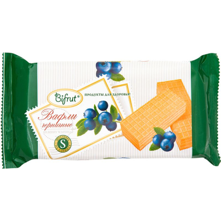 Вафли черничные Bifrut 100 гр