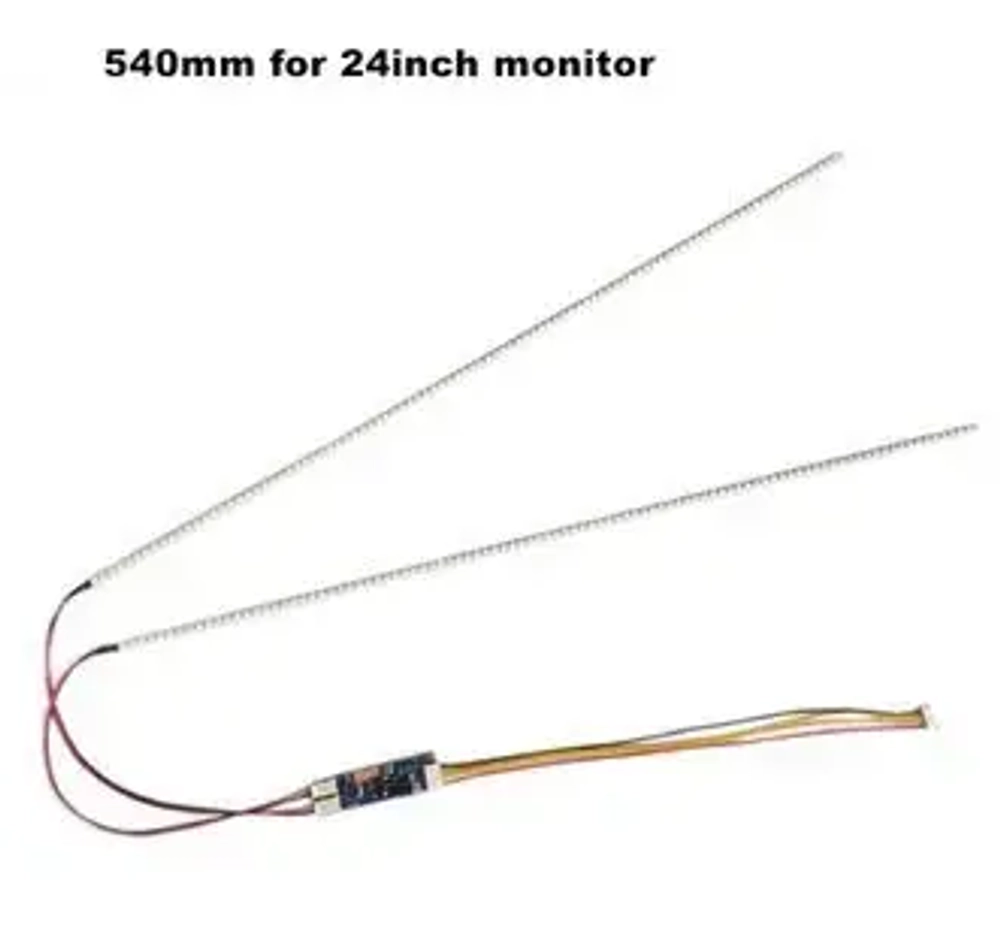 Универсальная подсветка для телевизора, монитора 24" CA-540/530mm-24W-96led