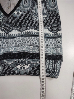 Джемпер с имитацией рубашки 50 размер